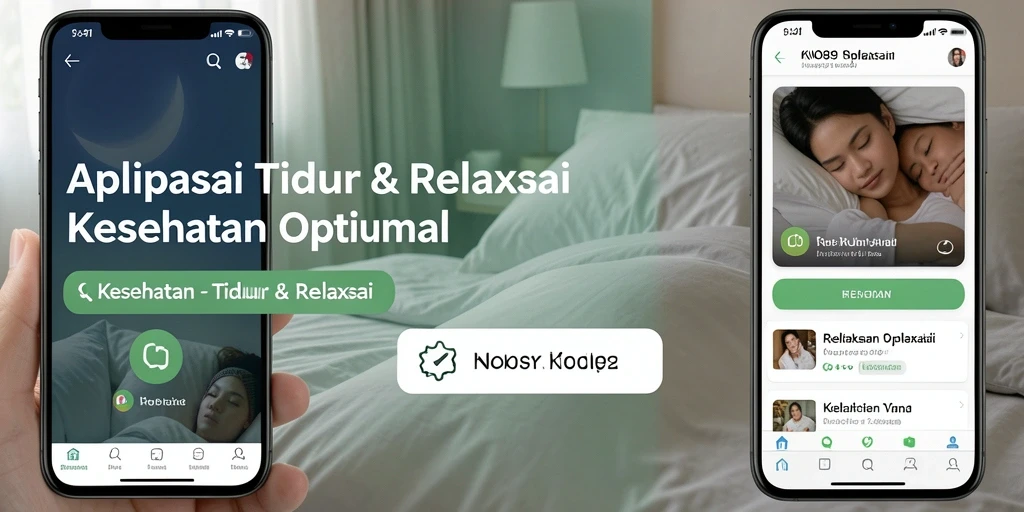 Antarmuka KNO89 yang nyaman dan sederhana untuk relaksasi sebelum tidur.