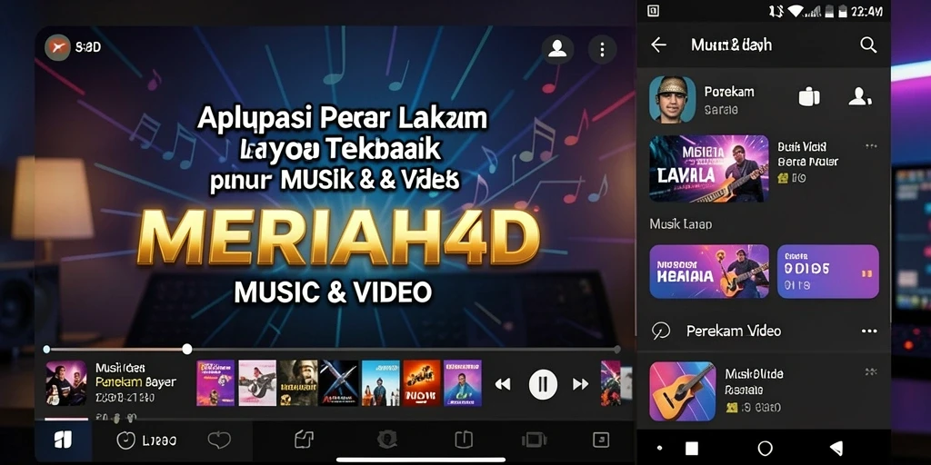 Tampilan antarmuka MERIAH4D yang sederhana dan fungsional.
